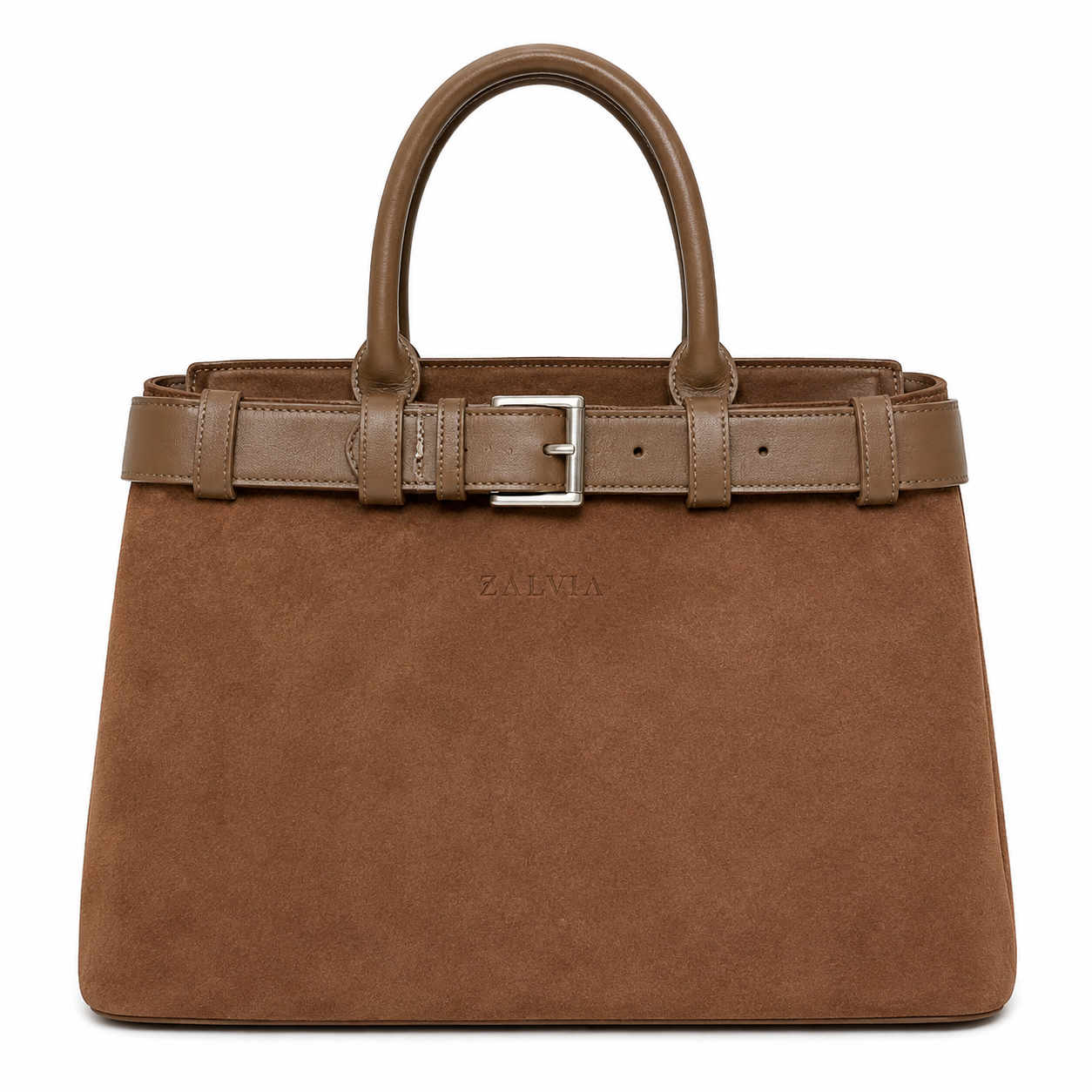 Suede-Look Handbag